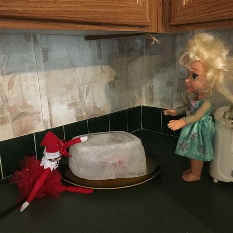 Elsa Froze Elf Elf Elf On The Shelf Frozen