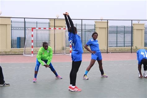 11èmes jeux africains Handball féminin préparation des lionnes