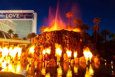 Mirage Volcano on the Las Vegas Strip (Show Times & Tips) - FeelingVegas