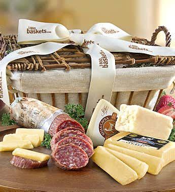 Gourmet Meat & Cheese Gift Baskets Delivery | 1800Baskets