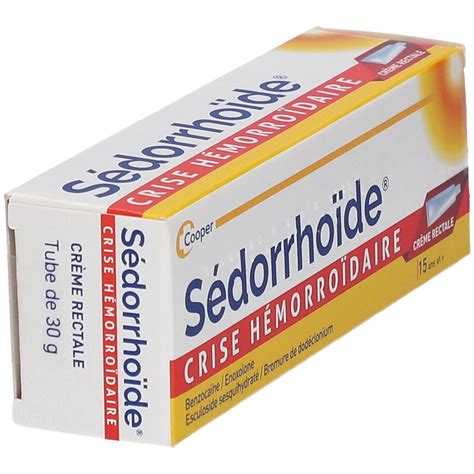 SEDORRHOIDE CREME 30G 30 G Redcare Pharmacie