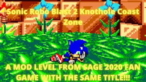 A Mod Level From A Different Sonic Fan Gameodd Sonic Robo Blast 2