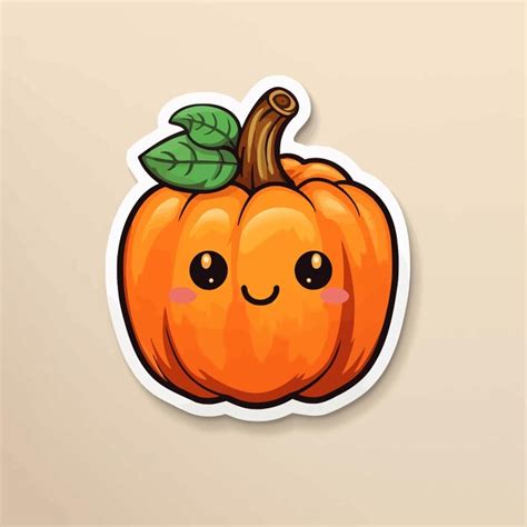 Premium Vector Cute Pumpkin Vector