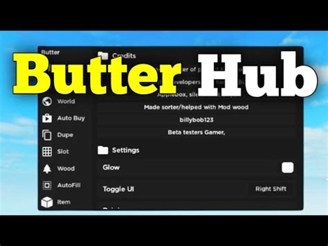 New Script Butter Hub Lumber Tycoon Op Roblox Arceus X Fluxus Delta X