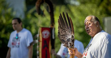 Seeking Release Of Leonard Peltier Aim Launches Justice Walk From