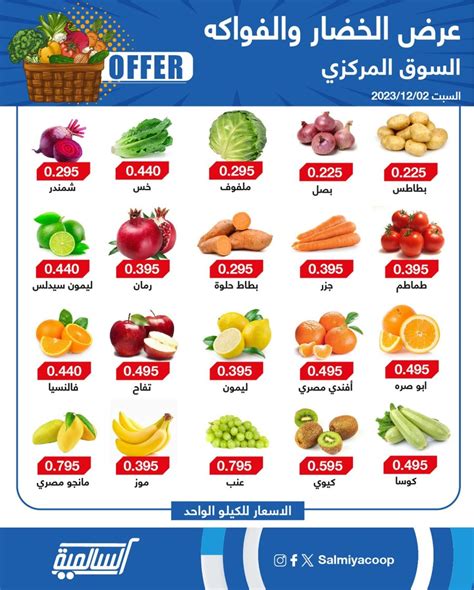 Salmiya Co Op Society Kuwait One Day Deal December