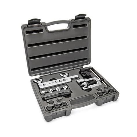 Gearwrench Double Flaring And Bubble Flaring Tool Set With Storage Case 18 Piece 41880d The