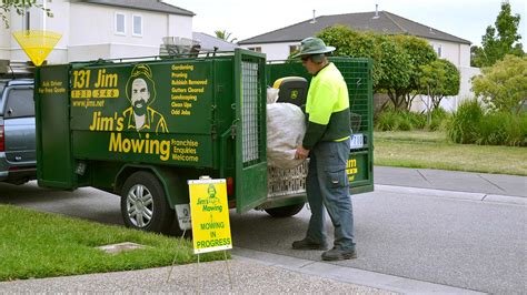 Jim's Lawn mowing call us 131 546 your mowing needs.