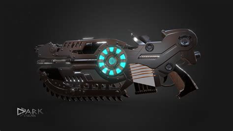 Lasergun Wip 3d Model By Dark Minaz 51aff9c Sketchfab