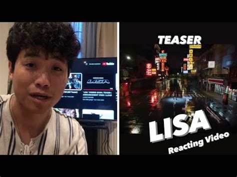 Lisa Rockstar Mv Teaser Reacting Video Rockstar Lisa Blackpink