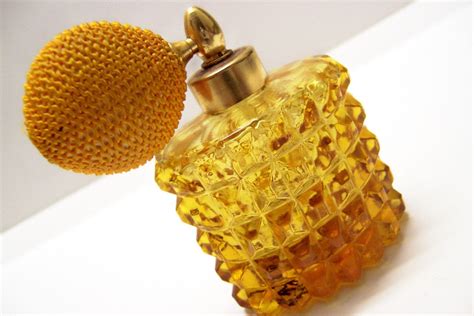 Glamorous Vintage Puff Puff Perfume Bottle By Myvintagepad On Etsy