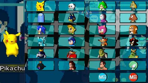 Mario Kart Wii Krash Kart Wii All Playable Characters Youtube