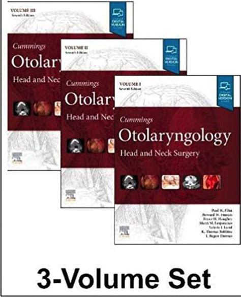 Cummings Otolaryngology Head And Neck Surgery 3 Volume Set 7th Edition