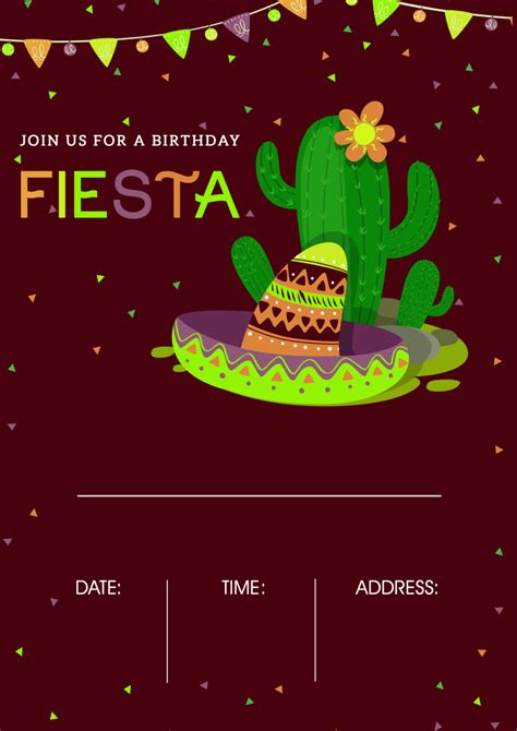 Free Mexican Party Invitations - All Free Invitations