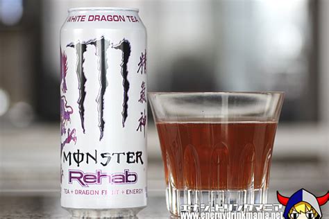 【レビュー】monster Energy Rehab White Dragon Tea｜エナジードリンクマニア