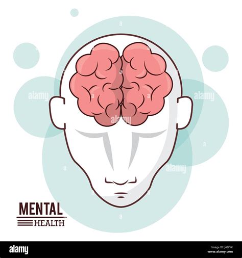 Human Head Brain Vector