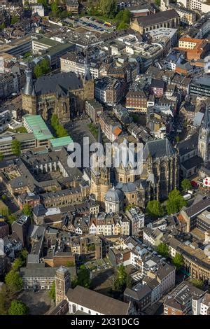 Aachener Rathaus The Town Hall Of Aachen Built In The Gothic Style