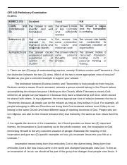 CFE 103 Preliminary Examination Docx CFE 103 Preliminary Examination