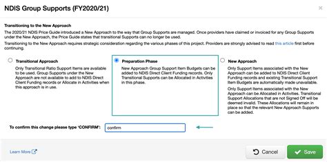 Transitioning To The New Approach For Community And Centre Based Group