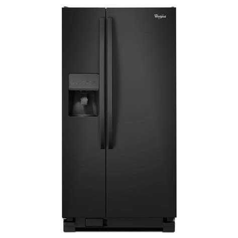 Shop Whirlpool 212 Cu Ft Side By Side Refrigerator With Ice Maker