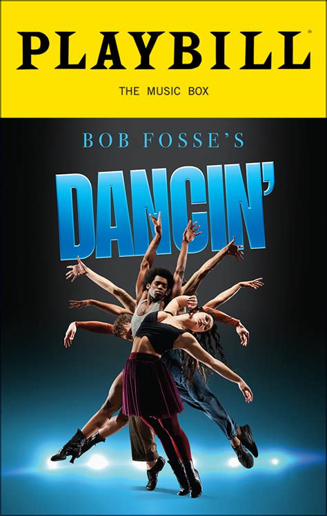 Dancin Broadway Music Box Theatre Playbill