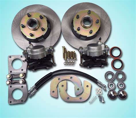 1964 1965 1966 Mustang Front Disc Brake Conversion Uses V 8 Drum Brake