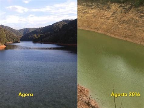 G1 Seca No ES Fotos Mostram Antes E Depois Da Represa De Rio Bonito