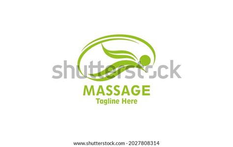 Body Massage Logo Design Vector Stock Vector Royalty Free 2027808314 Shutterstock