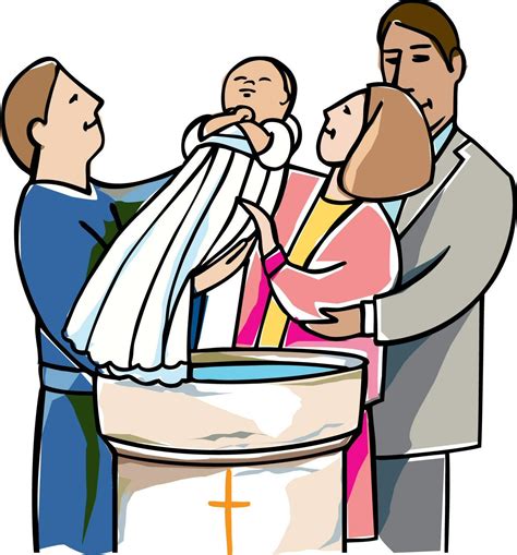 Catholic Baptism Clipart