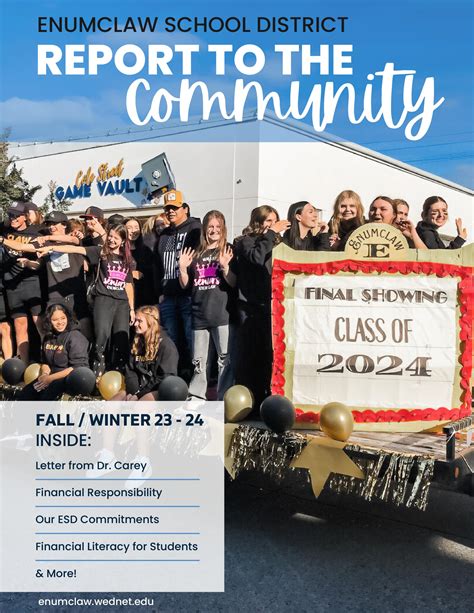 Enumclaw School District Report To The Community Fallwinter 23 24 By