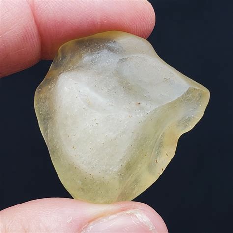 Libyan Desert Glass Ldg Impactite Tektite 24g High Grade Imca 5751 Gma G10 Ebay