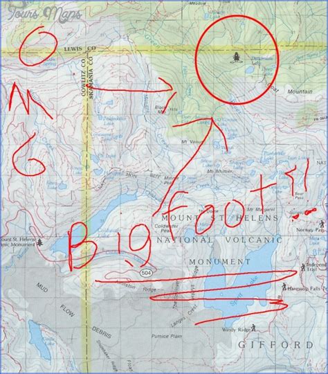 Mercury Nevada Map - ToursMaps.com