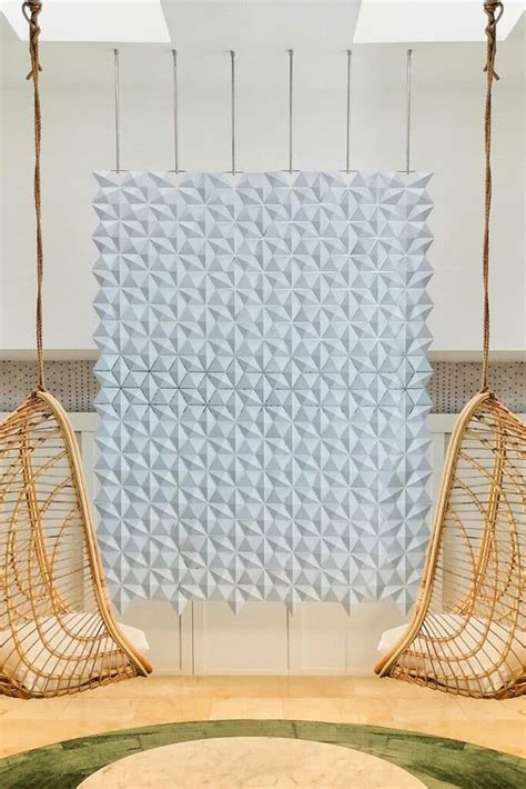 Facet Hanging Room Divider X Cm In Pale Blue Bloomming