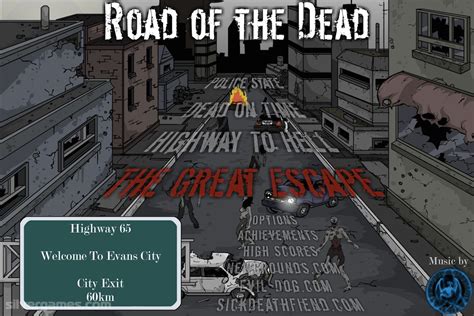 Road Of The Dead Play Road Of The Dead Online On Silvergames