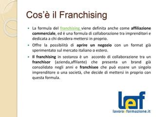 Guida Al Marketing Per Franchising Cosa E Come Funziona Comfort Agency