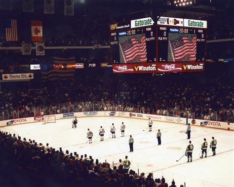 Old Chicago Stadium - Inside View | Chicago Blackhawks Framed Print