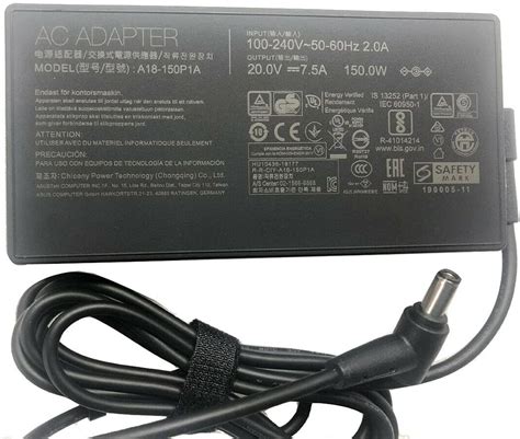 V A W X Mm Adp Vh B Adaptador De Ca Para Asus