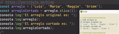 Javascript Extraer Porci N De Arreglo Parzibyte S Blog