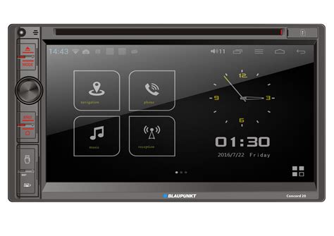 Buy Blaupunkt Concord Double Din Car Stereo In Dash Inch