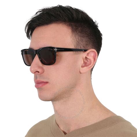 Tom Ford Giulio Roviex Rectangular Mens Sunglasses Ft0698 01j 57