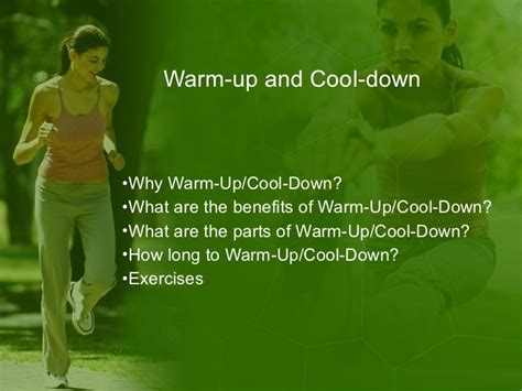 Warm Up And Cool Down