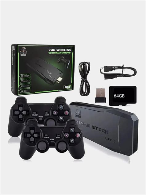 Uzum platformasida Oyin pristavkasi Game Stick Lite 64 GB, 4K Ultra HD ...