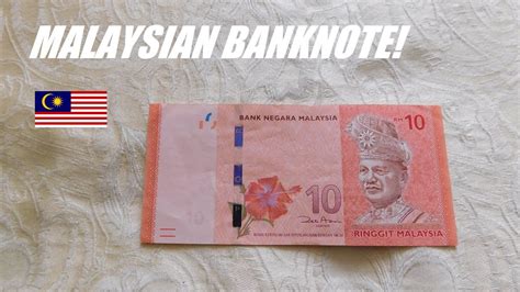 Malaysian Ringgit Banknote Worldbanknotes Youtube