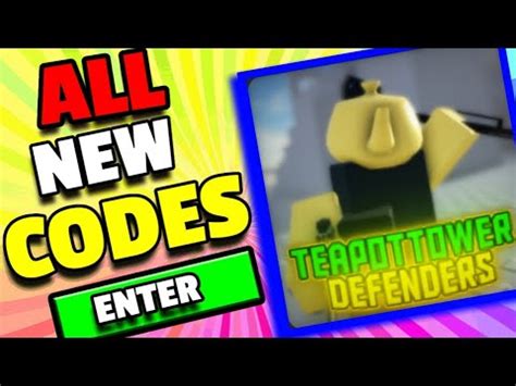 All Secret Teapot Tower Defenders Codes 2023 Codes For Teapot Tower