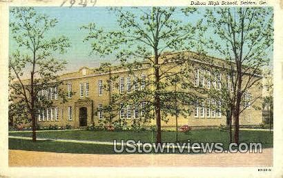 Dalton High School - Georgia GA Postcard Dalton High School - Georgia GA Postcard | OldPostcards.com