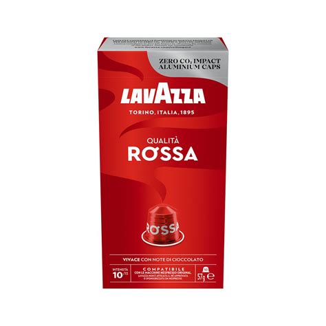 Lavazza Qualit Rossa C Psulas Para Nespresso Por