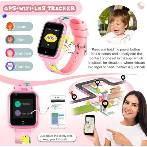 Smart Watch Per Bambini G Safe Smartwatch Con Doppia Fotocamera