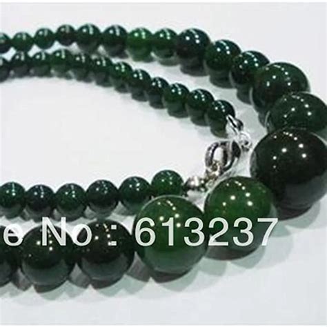 Round Dyed Green Mm Natural Stone Chalcedony Jades Beads Strand