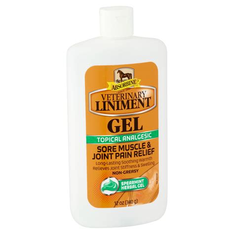 12 Oz Absorbine Veterinary Liniment Gel Para Caballos In Peru At Pen