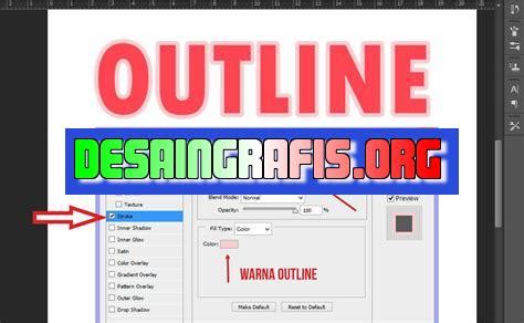 Cara Membuat List Pinggir Canvas Photoshop Desain Grafis Indonesia